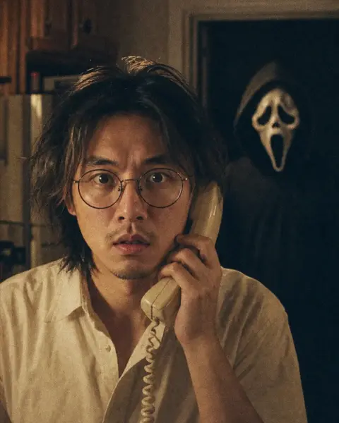 Video meme Ghostface con IA hecho en Remake Your Meme